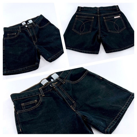 Calvin Klein Jeans Pants - Calvin Klein Jeans Black 100% Cotton Women’s Shorts size 6